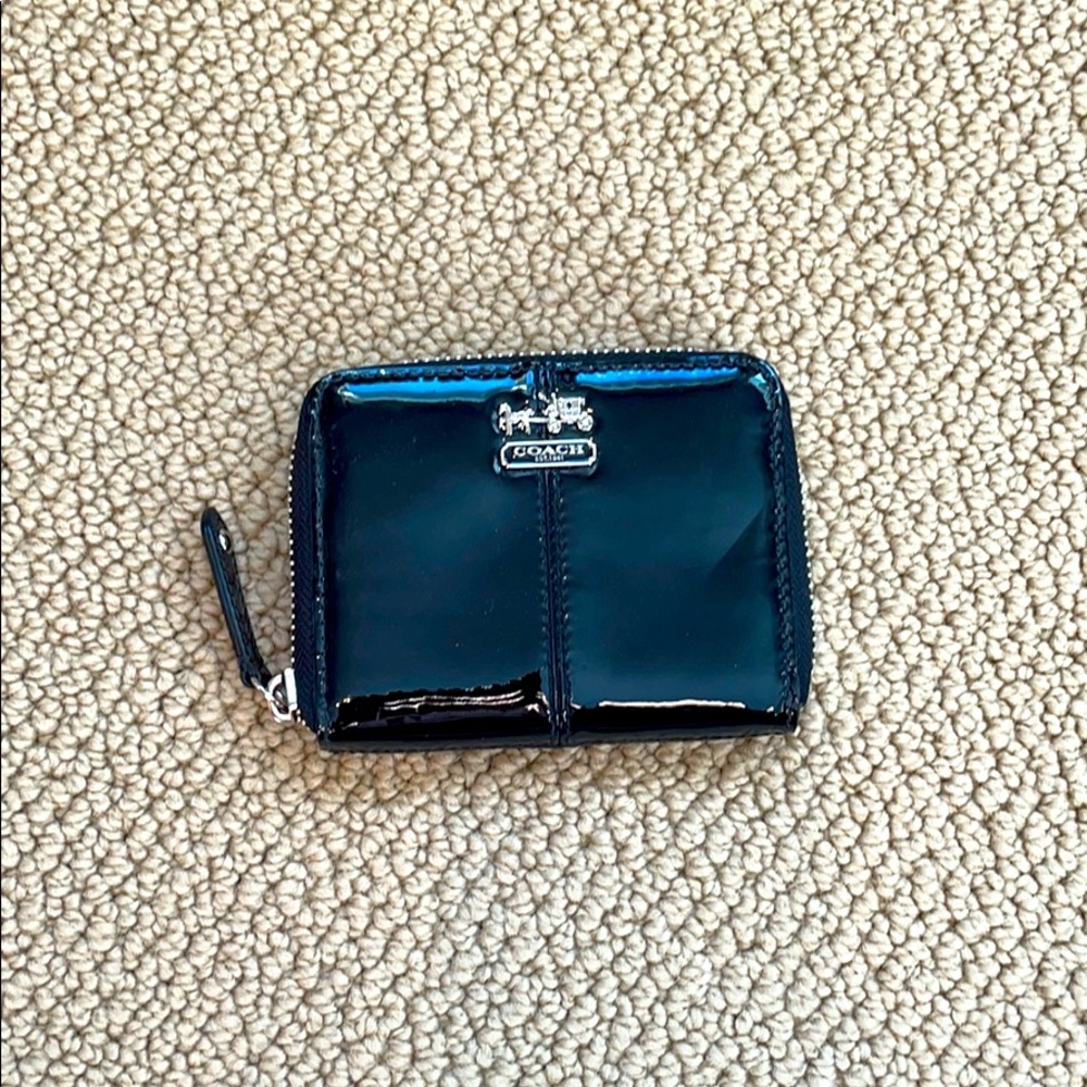 Black Coach Wallet